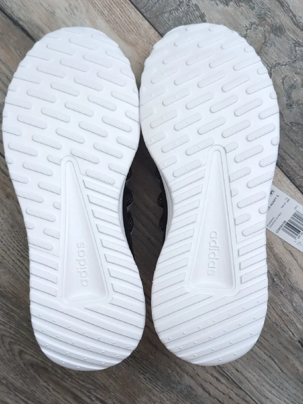 adidas Men's Lite Racer Adapt 5.0 Black Sneakers Size 8